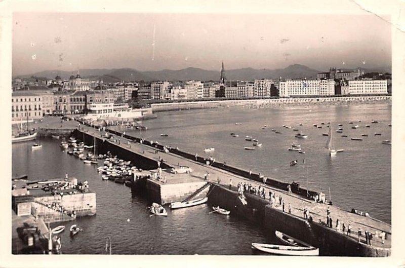 Vista desde Monte Urguti San Sebastian Spain 1957 