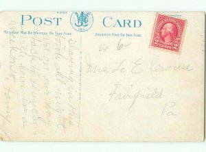 W-border LAKE SCENE Cortland New York NY AE4812