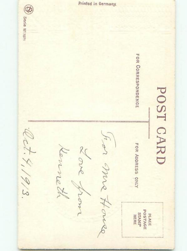 Divided-Back BEAUTIFUL FLOWERS SCENE Great Postcard AA2224