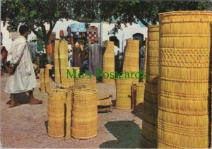 Tunisia Postcard - Djerba Market Place at Houmt-Souk. Posted 1967 - RR19415