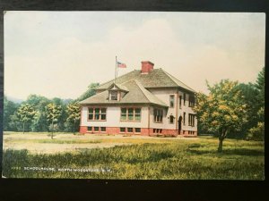 Vintage Postcard 1907-1915 Schoolhouse North Woodstock New Hampshire
