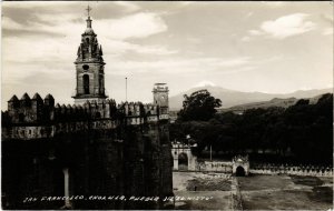 PC CPA MEXICO, PUEBLA, SAN FRANCISCO CHOLULA, REAL PHOTO POSTCARD (b11143)