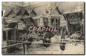 Versailles Museum Postcard Old cars