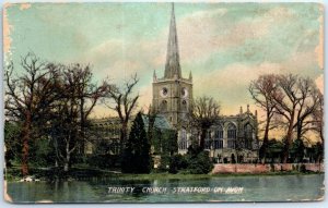 Postcard - Trinity Church - Stratford-On-Avon, England