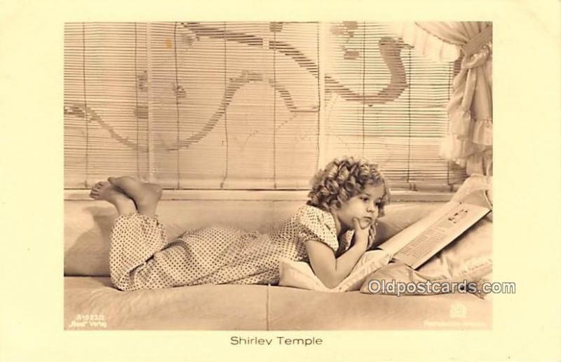 Actress Shirley Temple Unused 