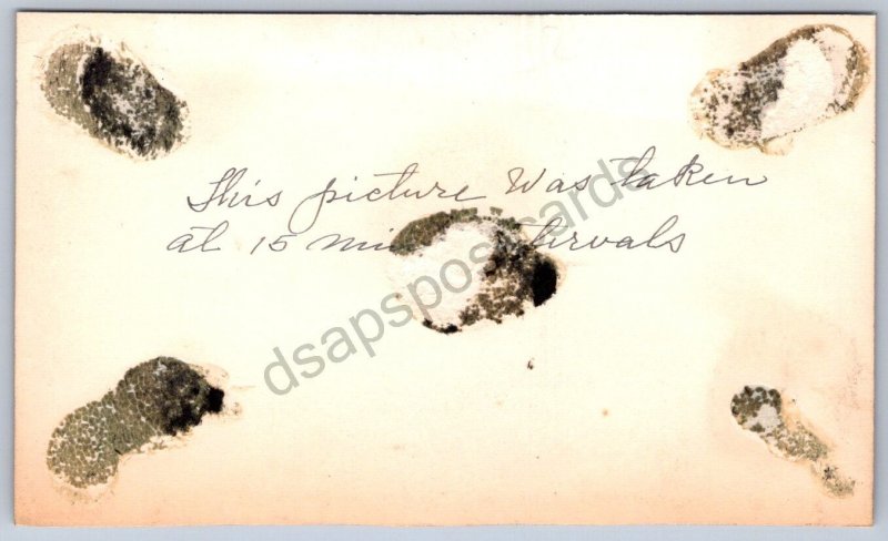 K49/ Fairbanks Alaska RPPC Postcard? c1940s Winter Sun Timelapse 484