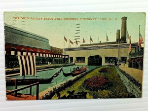 Vintage Postcard 1913 The Ohio Valley Exposition Grounds Cincinnati OH Ohio