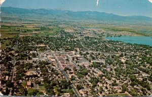 Colorado Aerial View Of Loveland and Loveland Lake