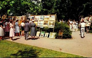 Michigan Kalamazoo Clothesline Art Show 1968