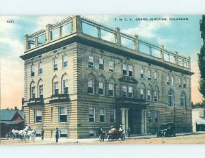 Divided-back BUILDING SCENE Grand Junction Colorado CO AE8891