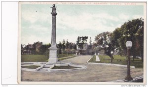 Wolfe's Monument On The Plains Of Abraham, Quebec, Canada, 1910-1920s