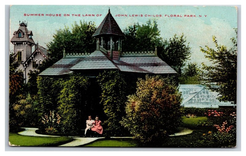 Summer House John Lewis Childs Floral Park New York NY UNP DB Postcard