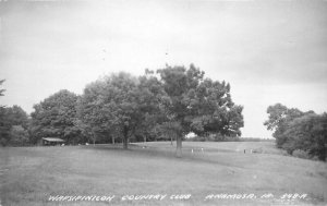 Anamosa Iowa 1940s Wapsipinicon Country Club RPPC Photo #348A Postcard 21-1313