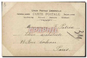 Postcard Old Woman Theater Cleo de Merode