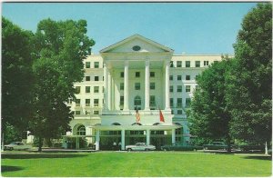 Vintage postcard, The Greenbrier, White Sulphur Springs, West Virginia