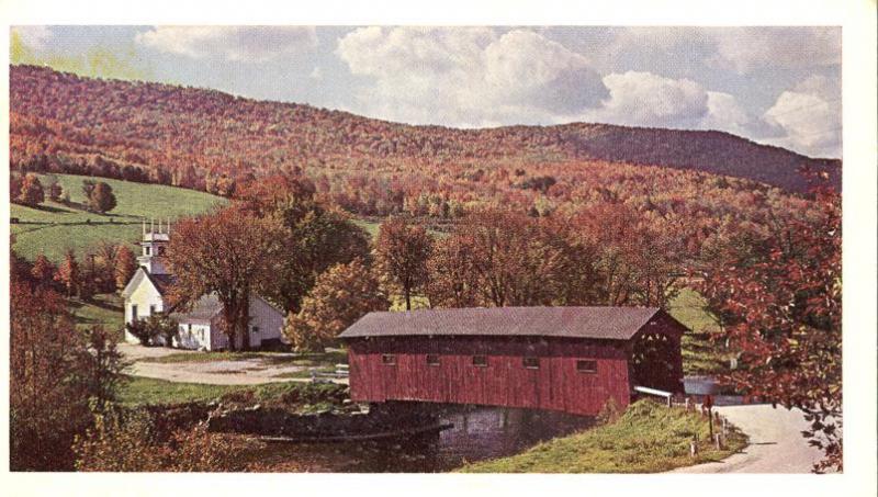 Covered Bridge at the Green West Arlington VT, Vermont