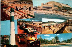 Lighthouses Multi View Atlantic City New Jersey 1969