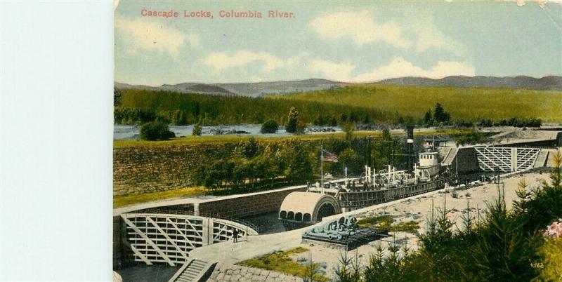 OR, Columbia River, Oregon, Cascade Locks, Louis Scheiner