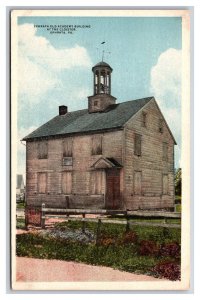 Ephrata Old Academy Building at Cloister Ephrata Pennsylvania PA WB Postcard T21