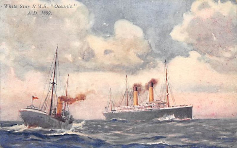 SS Oceanic White Star Line 1907 