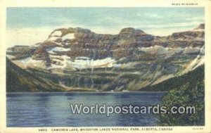 Waterton Lakes National Park Alberta Canada Postal Used Unknown 