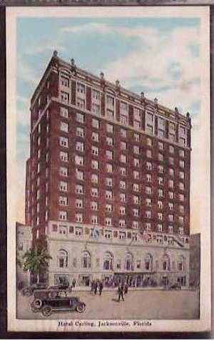 FL Jacksonville Hotel Carling 1928