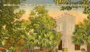 FL - Tarpon Springs, The Innes Church, Home of the Famous Innes Paintings