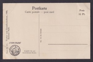 Vinatge postcard GERMANY Marine-Galerie Nr.291 - Tucker and Zesen fishing boat