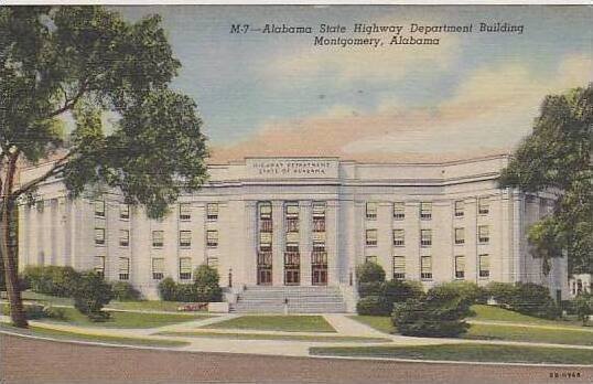 Alabama Montgomery Alabama State Highway Department Building