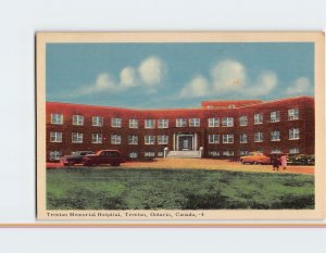 Postcard Trenton Memorial Hospital, Trenton, Canada