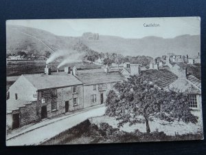 Derbyshire CASTLETON How Lane shows PUB & DAKLEY PAINT & DEC SHOP c1917 Postcard