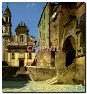 Postcard Modern colors and light of the French Riviera France miracle of natu...