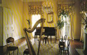 Louisiana White Castle Nottoway Plantation The Music Room