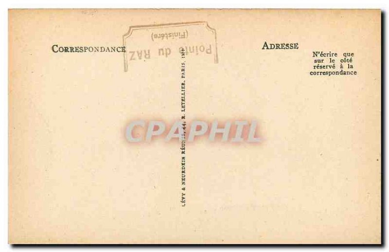 Old Postcard The Pointe du Raz