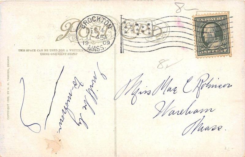 E18/ Black Americana Postcard c1909 Bathtub Soap Kids Comic 30