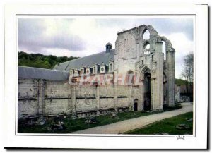 Postcard Modern Reflections of the Vallee de la Seine St Wandrille