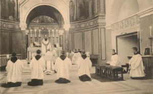 Belgium St. Andrew's Abbey Lophem Loppem Bruges PAX CHRISTI Priests Solemn Mass