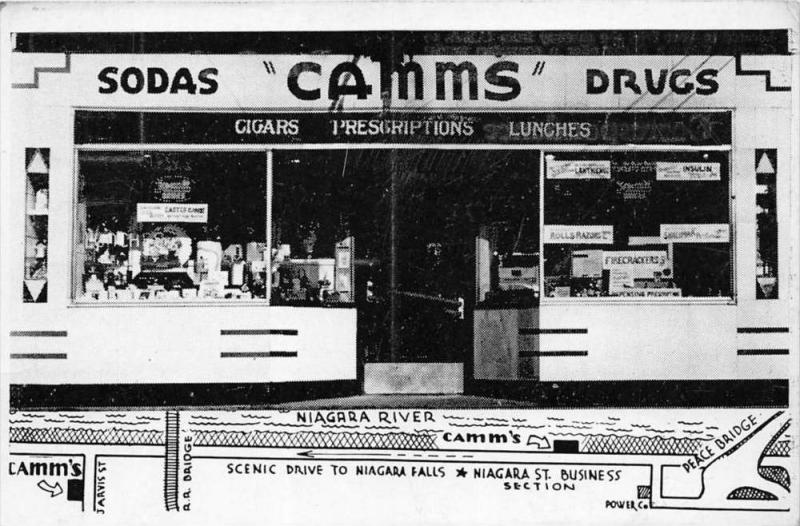 Ontario Fort Erie   Camm´s Drugs, Cigars Presciptions Lunches