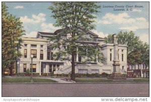 South Carlina Laurens County Court House