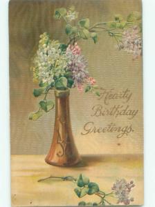 Divided-Back BEAUTIFUL FLOWERS SCENE Great Postcard AA3598