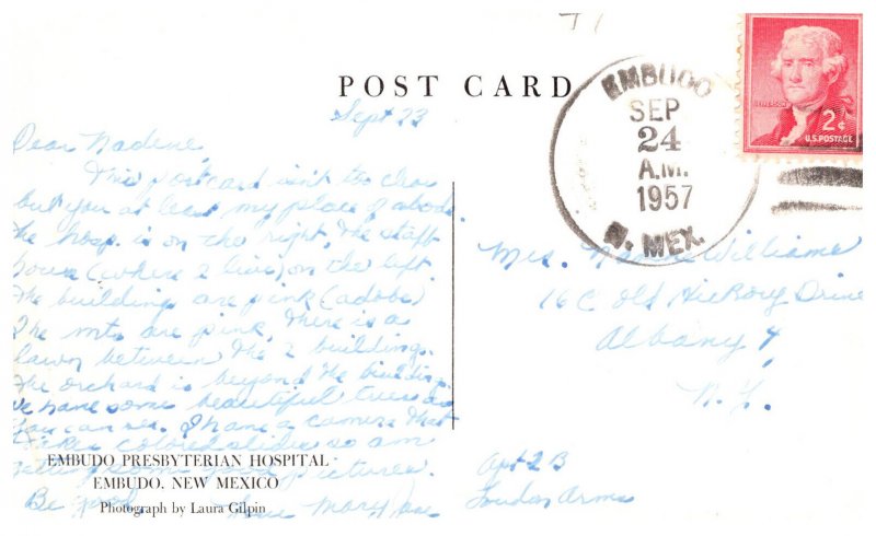 New Mexico  Embudo  Prebyterian Hospital