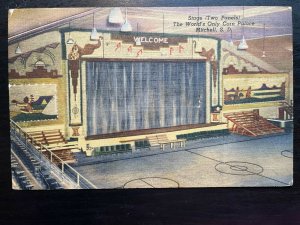 Vintage Postcard 1949 World's Only Corn Palace Stage Mitchell South Dakota