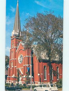 Unused Pre-1980 CHURCH SCENE Rutland Vermont VT L4070@