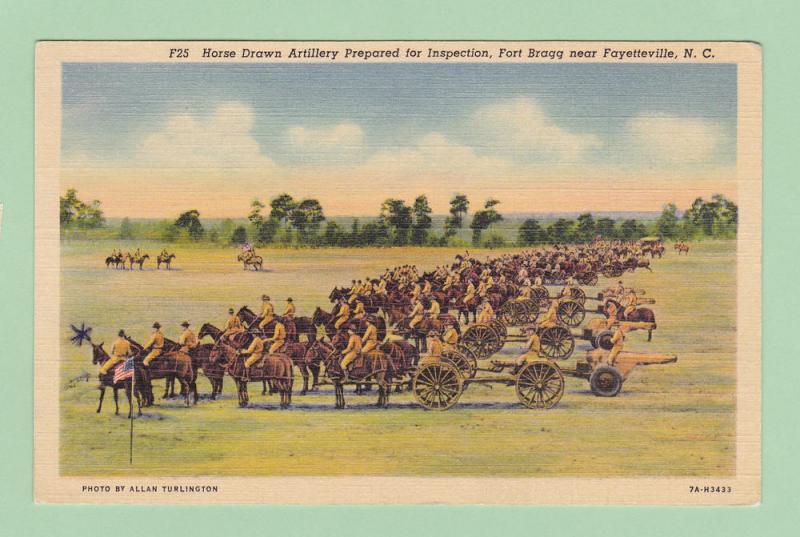 Late 1930s at Fort Bragg, North Carolina