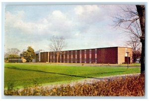 c1950's Holy Family Retreat House Building Ground Hampton Virginia VA Postcard