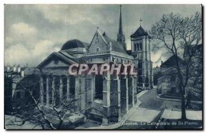 Old Postcard Geneve The Cathedral of St Pierre