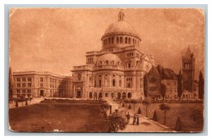 Vintage 1923 Postcard First Church of Christian Science Boston Massachusetts