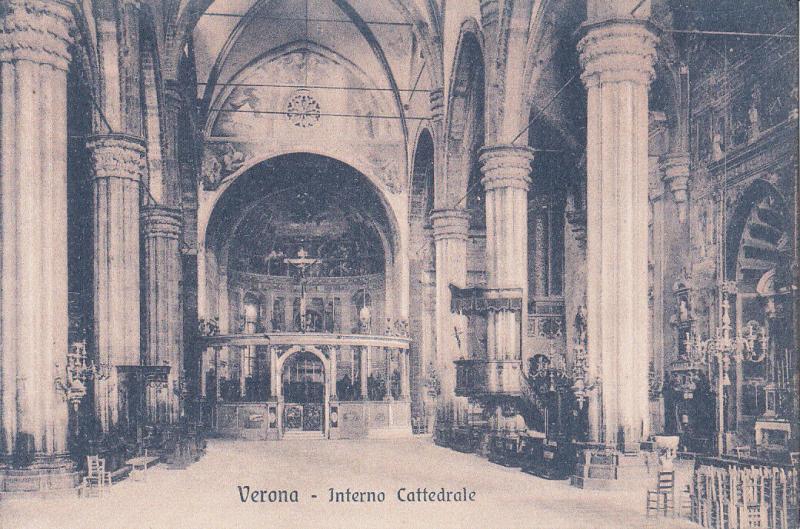 Italy Verona cathedral interior