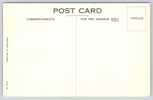 Ship~Cunard RMS Carinthia Steam Oceanliner~City Harbor~Cannons~1940s Postcard