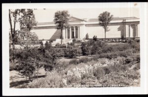 Ohio The Fine Arts Garden of CLEVELAND - RPPC - AZO 1926-1940s